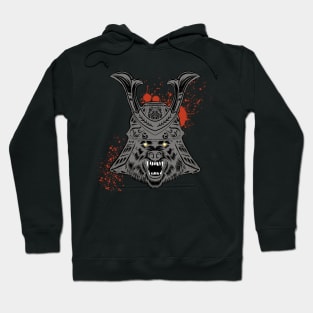 Samurai Wolf Hoodie